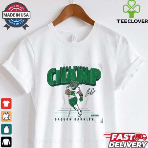Saquon Barkley Champ Caricature Shirt