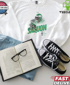 Saquon Barkley Eagles Jumping Over The Hurdles Signature shirt