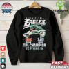 Super Bowl 2025 LIX Champions number 22 Eagles shirt