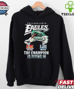 Saquon Barkley Philadelphia Eagles Philly The Champions Is Flying In Super Bowl LII Super Bowl LIX 2025 T shirts