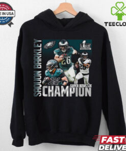 Saquon Barkley Philadelphia Eagles Super Bowl LIX Champions T Shirt