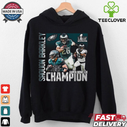 Saquon Barkley Philadelphia Eagles Super Bowl LIX Champions T Shirt