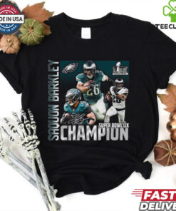 Saquon Barkley Philadelphia Eagles Super Bowl LIX Champions T Shirt