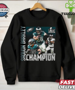 Saquon Barkley Philadelphia Eagles Super Bowl LIX Champions T Shirt