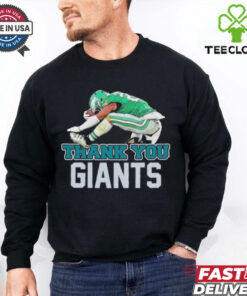 Saquon Barkley Philadelphia Eagles Thank You Giants T shirts