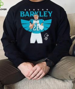 Saquon Barkley Philadelphia Eagles signature hoodie, sweater, longsleeve, shirt v-neck, t-shirt