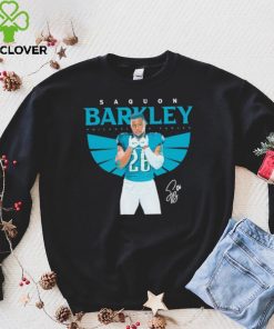 Saquon Barkley Philadelphia Eagles signature hoodie, sweater, longsleeve, shirt v-neck, t-shirt