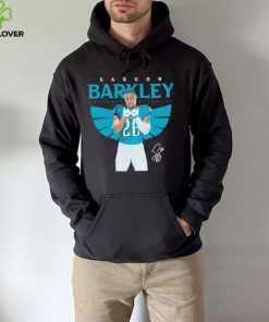 Saquon Barkley Philadelphia Eagles signature hoodie, sweater, longsleeve, shirt v-neck, t-shirt