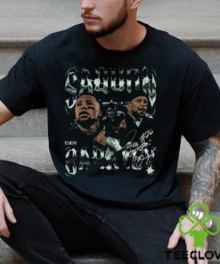 Saquon Barkley Philadelphia Vintage WHT SHIRT 1 Saquon Barkley Philadelphia Vintage WHT SHIRT