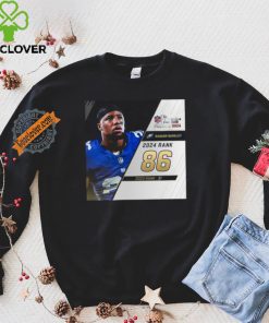 Saquon Barkley Rank 86 The NFL Top 100 Players Of 2024 T Shirt 1 Saquon Barkley Rank 86 The NFL Top 100 Players Of 2024 T Shirt