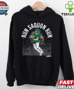 Saquon Barkley Run Saquon Run Philadelphia Eagles T Shirts