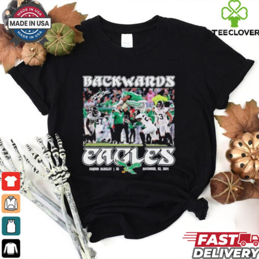 Saquon Barkley Saquon Backwards Eagles Shirt