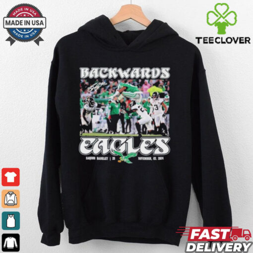 Saquon Barkley Saquon Backwards Eagles Shirt