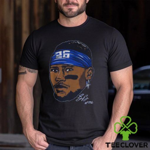 Saquon Barkley Superstar Pose 2023 Signature Shirt