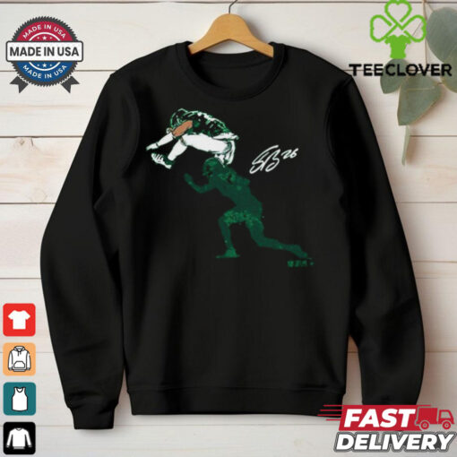Saquon Barkley The Reverse Hurdle Philadelphia Eagles T Shirts