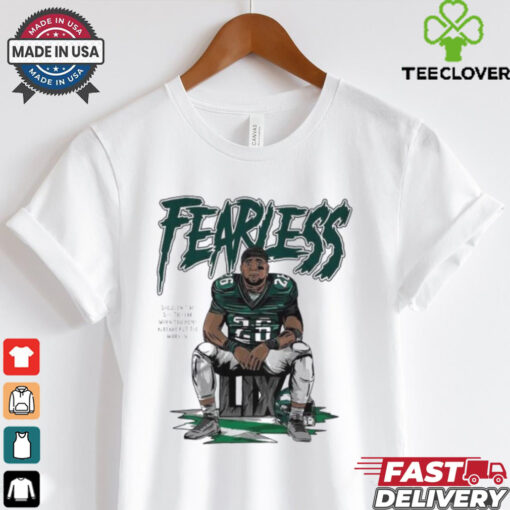Saquon Barkley fearless shouldn’t be to fear when you done already shirt