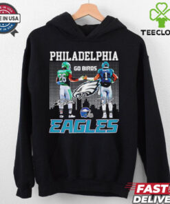 Saquon Barkley x Jalen Hurts Philadelphia Eagles Go Birds shirt