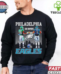 Saquon Barkley x Jalen Hurts Philadelphia Eagles Go Birds shirt