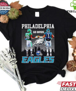Saquon Barkley x Jalen Hurts Philadelphia Eagles Go Birds shirt