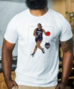 Sarah Strong State Star UConn Huskies signature shirt