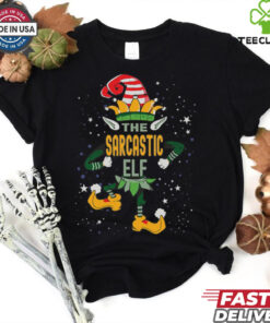 Sarcastic Elf Christmas Family Matching Xmas Squad shirt