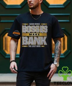 Sasha Banks Bosses Make Bank Black T shirt