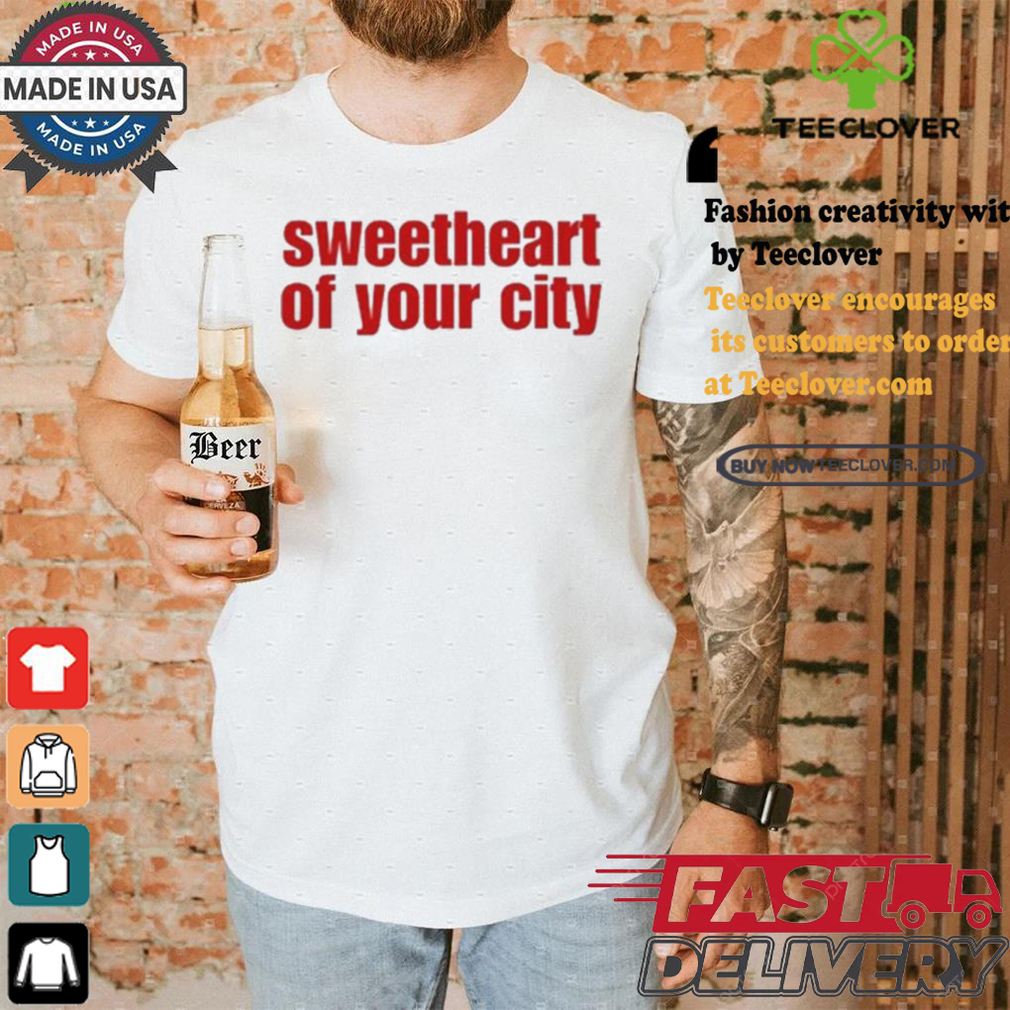 Sasha Is Happy At Sweetheart Of Your City T shirt Sasha Is Happy At Sweetheart Of Your City T shirt