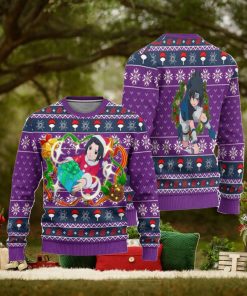 Sasuke Ugly Christmas Sweater, Naruto Anime Xmas Gift, Custom Ugly Christmas Sweater