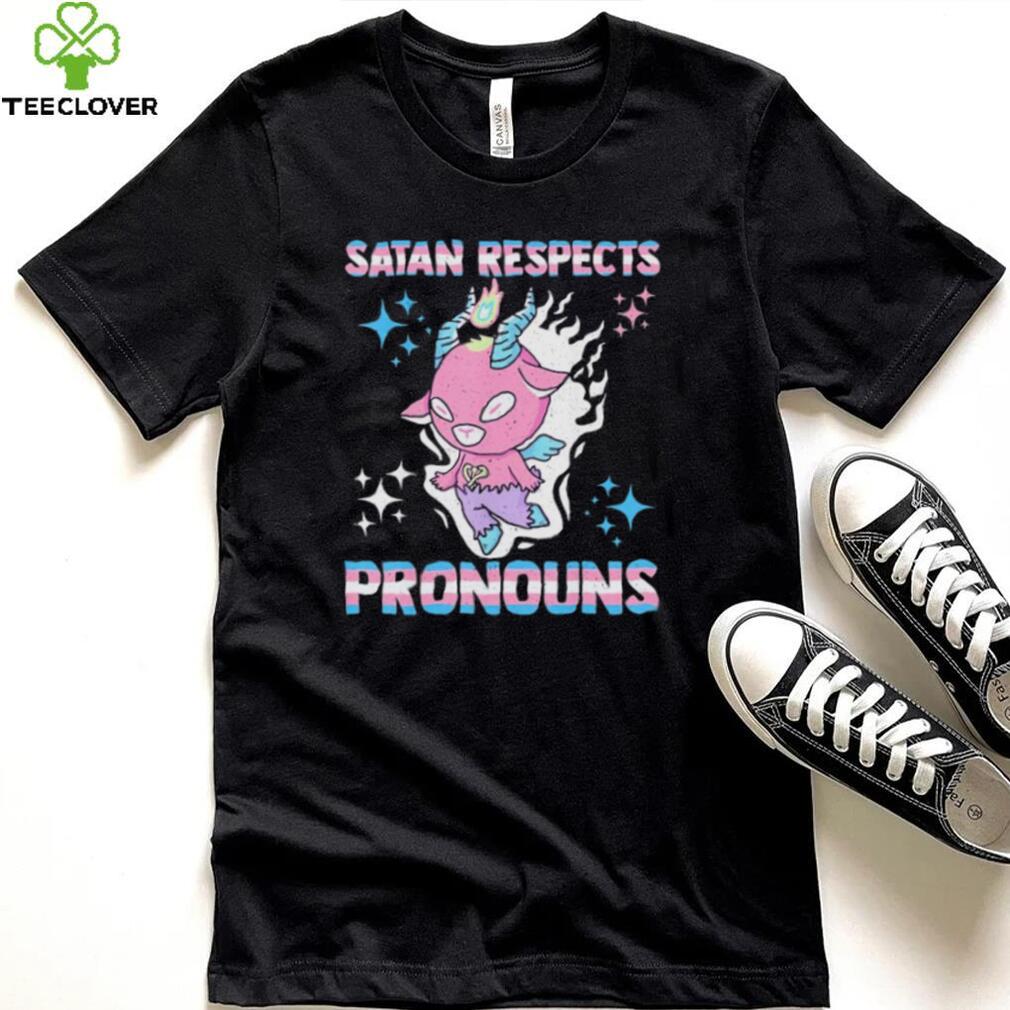 Satan Respects Pronouns gay LGBT shirt Satan Respects Pronouns gay LGBT shirt