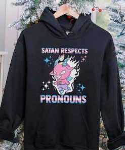 Satan Respects Pronouns gay LGBT shirt