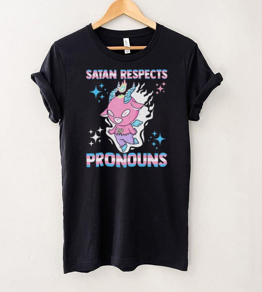 Satan Respects Pronouns gay LGBT shirt Satan Respects Pronouns gay LGBT shirt