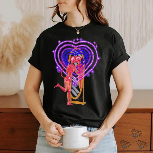 Satan Skeleton Love mirror 2023 Shirt