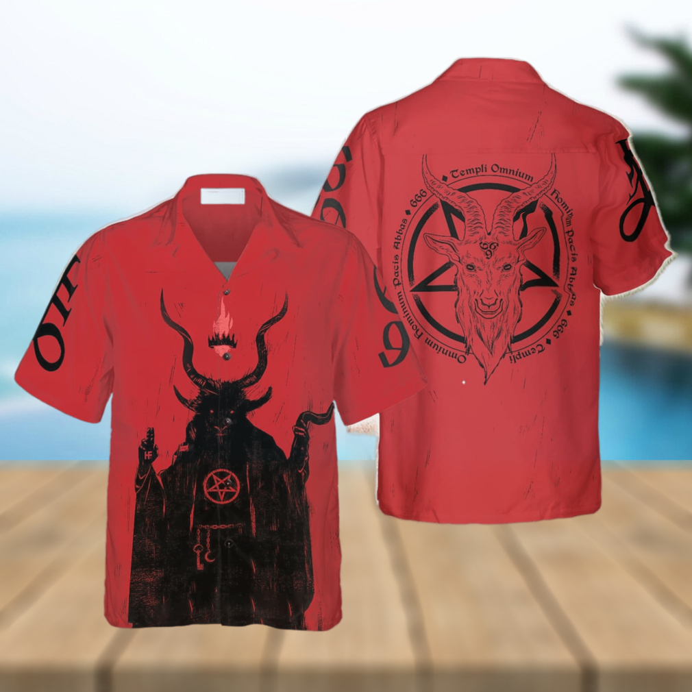 Satanic Demon Goat Hawaiian Shirt Idea Summer Gift For Men And Women Satanic Demon Goat Hawaiian Shirt Idea Summer Gift For Men And Women