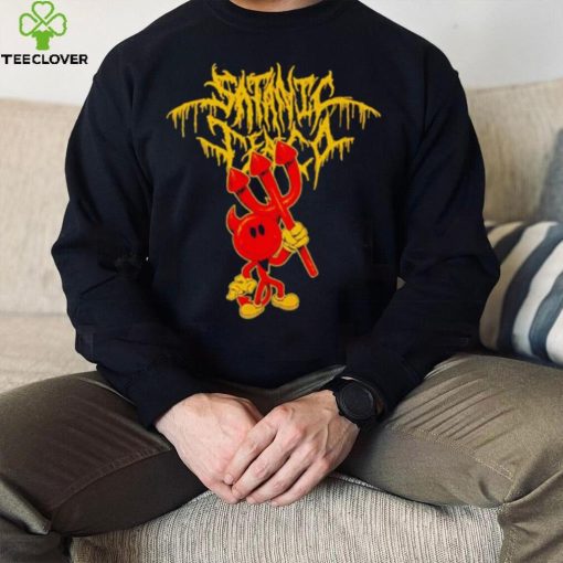 Satanic tea co devil man hoodie, sweater, longsleeve, shirt v-neck, t-shirt