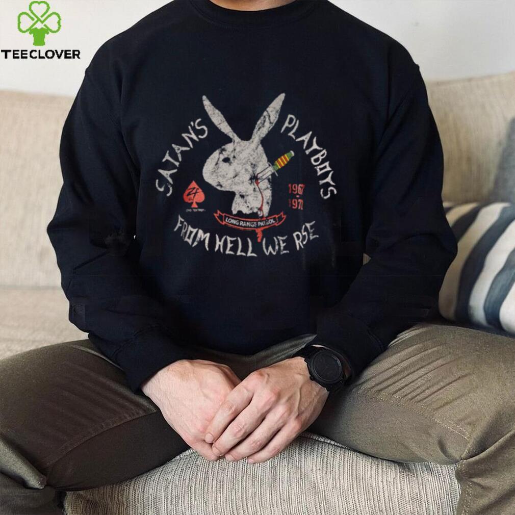Satan's playboy tee shirt Satan's playboy tee shirt