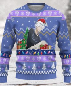 Satoru Gojo Jujutsu Kaisen Anime Christmas Ugly Wool Knitted Sweater