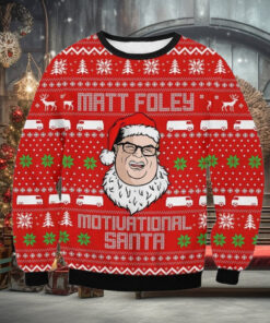 Saturday Night Live Ugly Christmas Sweater, Matt Foley Sweatshirt, Funny TV Series Sweatshirt, Saturday Night Live Gift, Christmas Gift