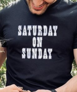 Saturday On Sunday Football Shirt