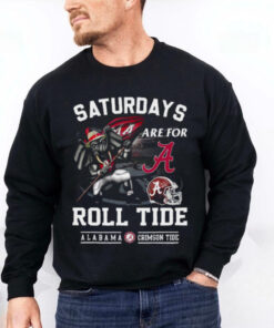 Saturdays Are For Roll Alabama Crimson Tide 2024 T Shirt