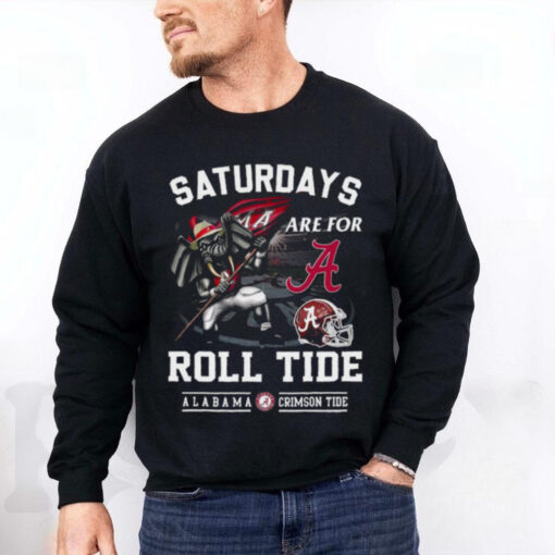 Saturdays Are For Roll Alabama Crimson Tide 2024 T Shirt