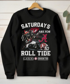 Saturdays Are For Roll Alabama Crimson Tide 2024 T Shirt