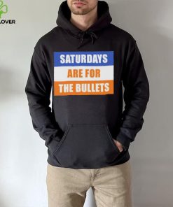 Saturdays Are For The Bullets Gettysburg College shirt