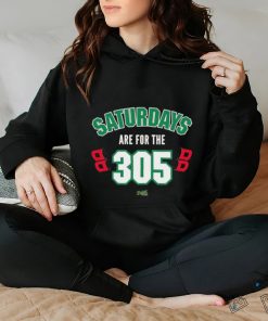 Saturdays For Miami College Fans Shirt