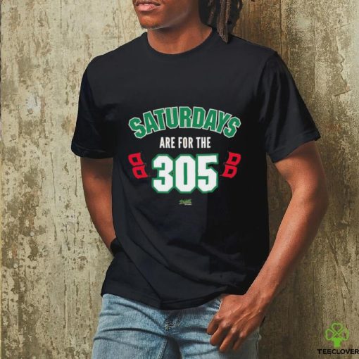 Saturdays For Miami College Fans Shirt