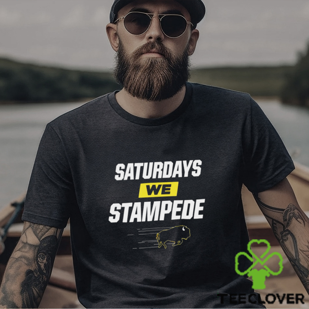 Saturdays We Stampede Shirt Saturdays We Stampede Shirt
