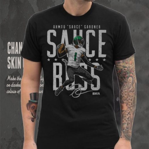 Sauce Gardner New York J Sauce Boss WHT Shirt