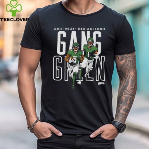 Sauce Gardner and Garrett Wilson New York Jets Gang Green hoodie, sweater, longsleeve, shirt v-neck, t-shirt