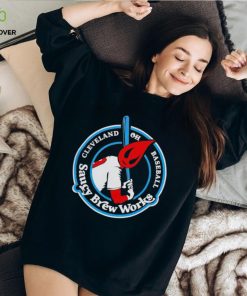 Saucy Brew Works Cleveland Ohio baseball shirt