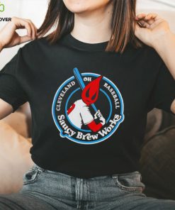 Saucy Brew Works Cleveland Ohio baseball shirt