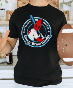 Saucy Brew Works Cleveland Ohio baseball shirt